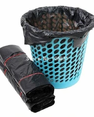 20 Sacchetti spazzatura trasparenti in plastica 50x60cm - PapoLab