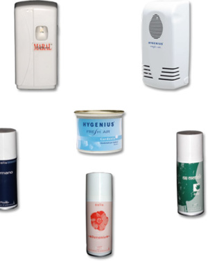 DEODORANTI E DIFFUSORI AUTOMATICI PER AMBIENTI